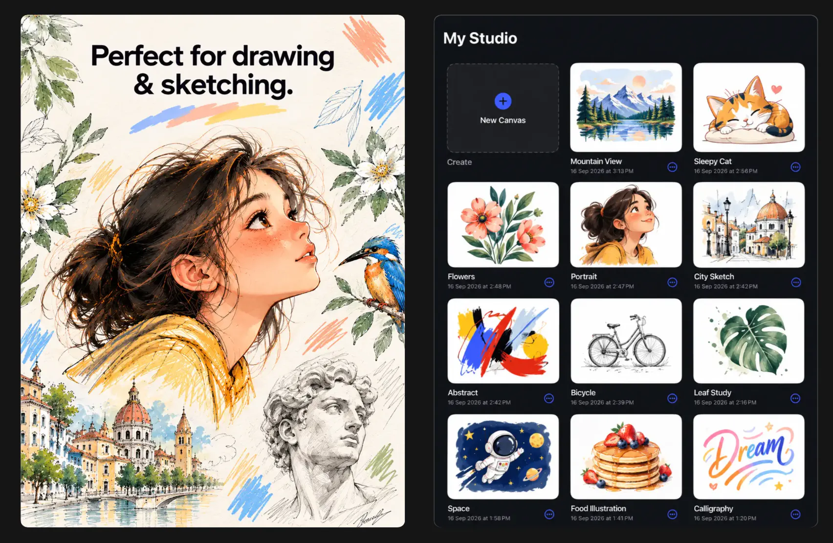 Creative Canvas: Sketch. Paint. Create gallery image