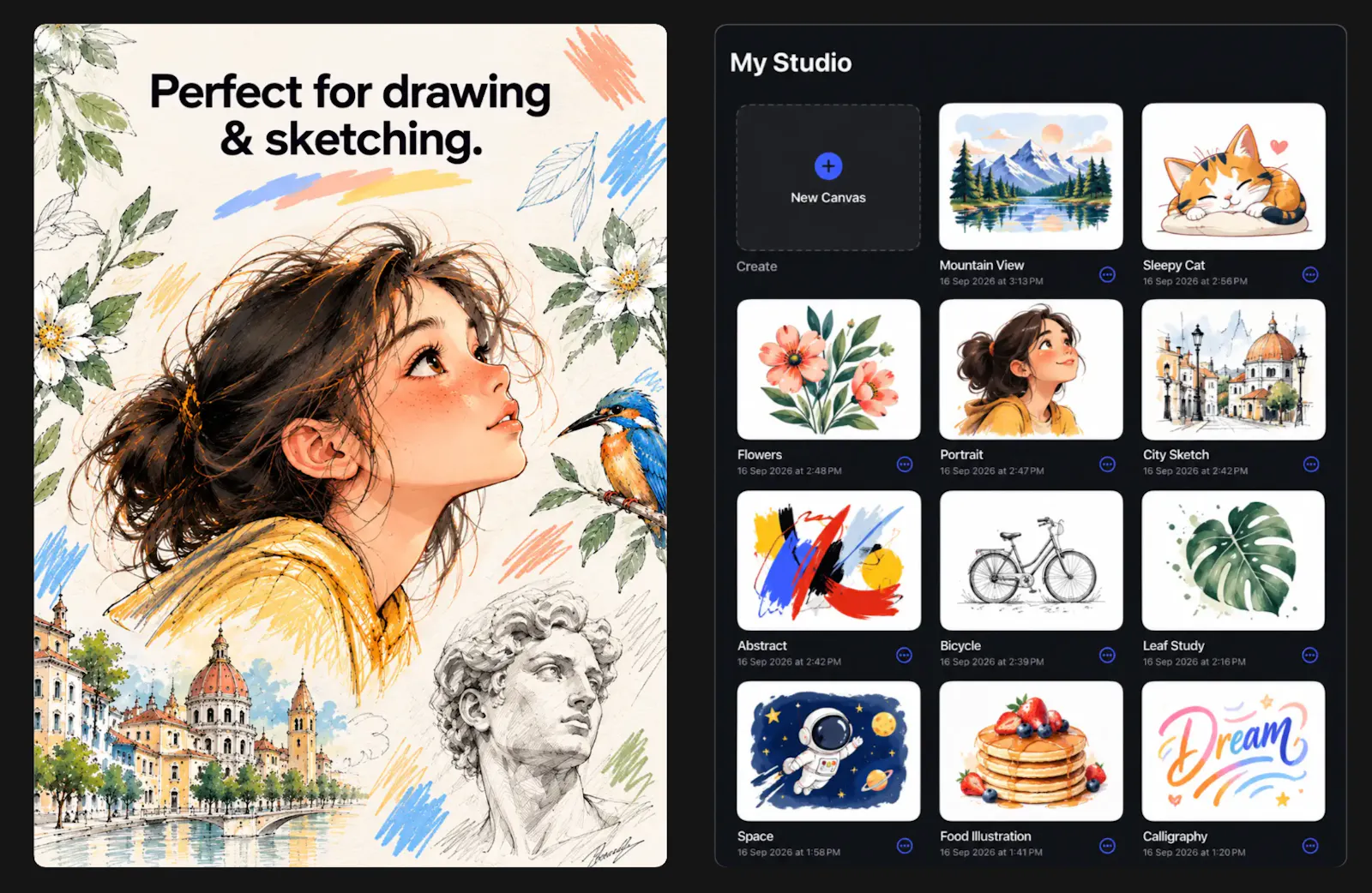 Creative Canvas: Sketch. Paint. Create screenshot 1