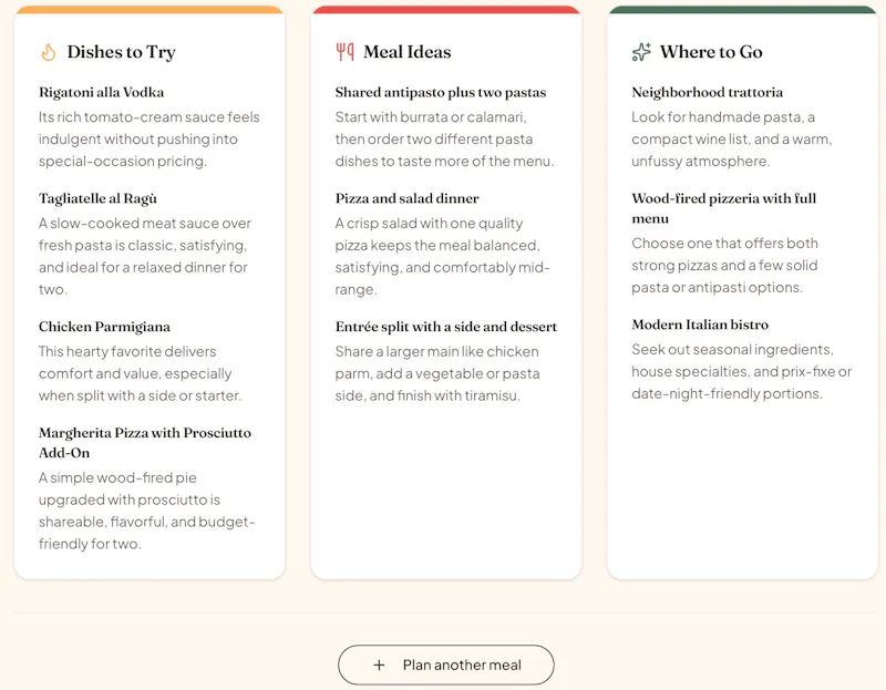 Restaurant Decision Assistant screenshot 1