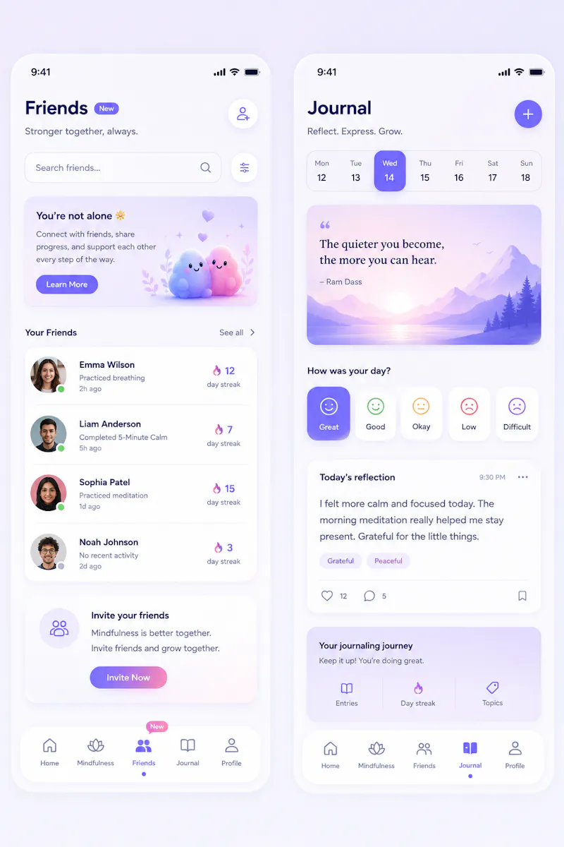 Serene — Be kind to your mind. screenshot 2