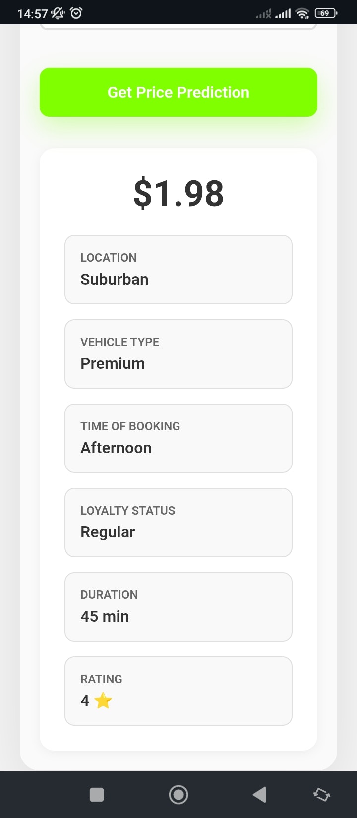 Dynamic Pricing Predictor gallery image