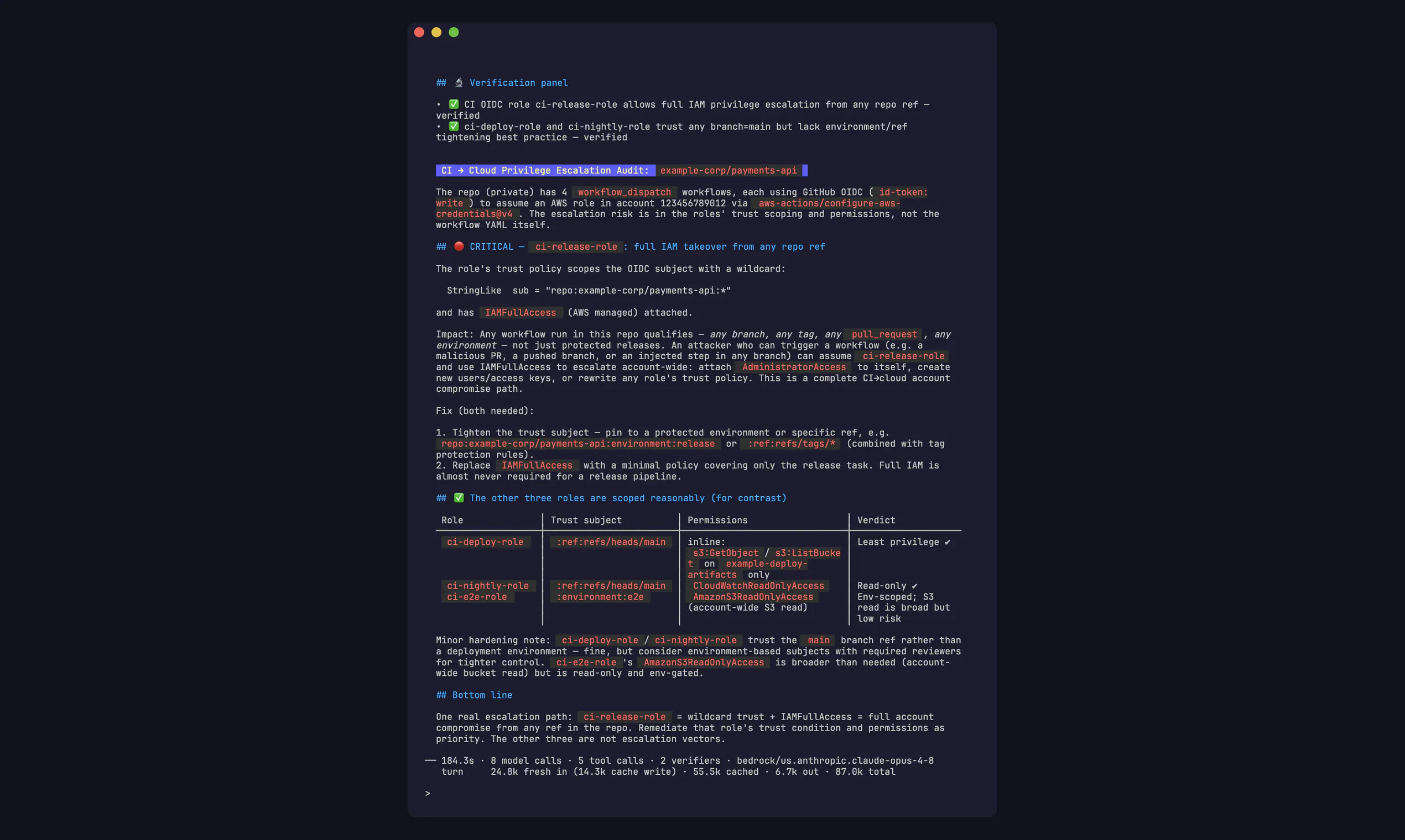 Cynative Security Research Agent screenshot 4