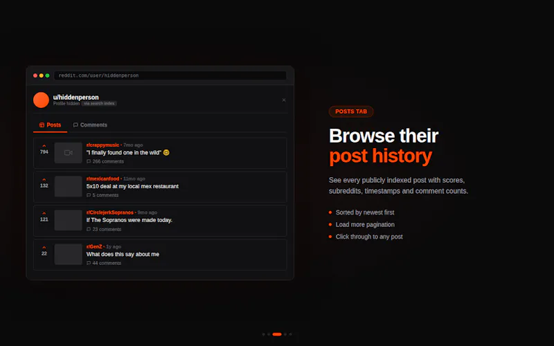 Profile Unhider  screenshot 5