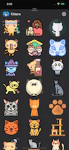 Kitters! iMessage Cat Stickers -AppStore gallery image