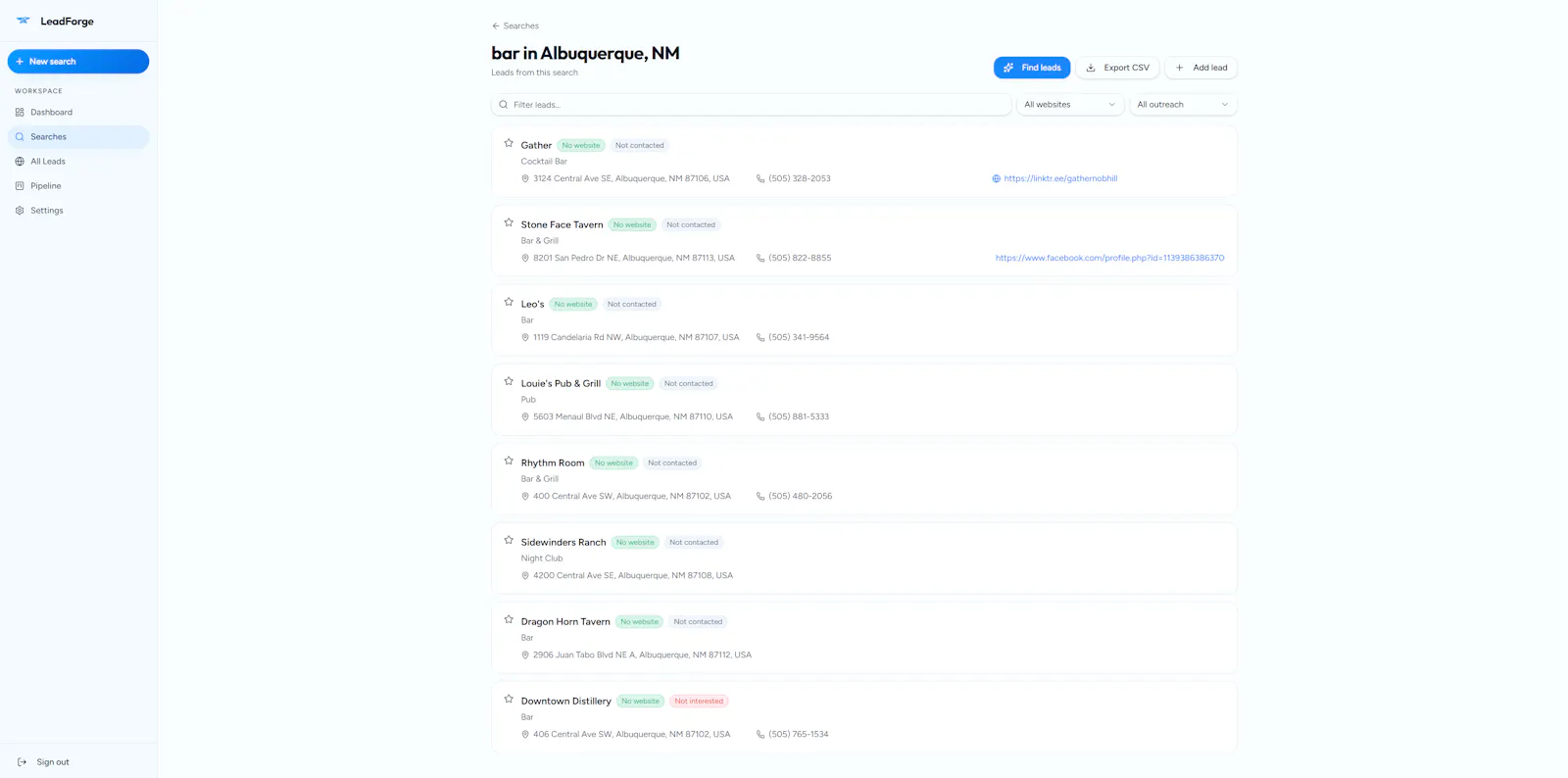 LeadForge screenshot 6