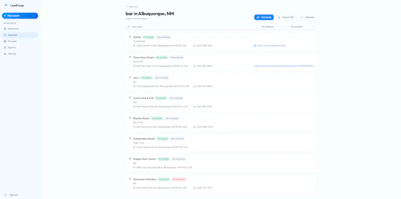 LeadForge screenshot 6