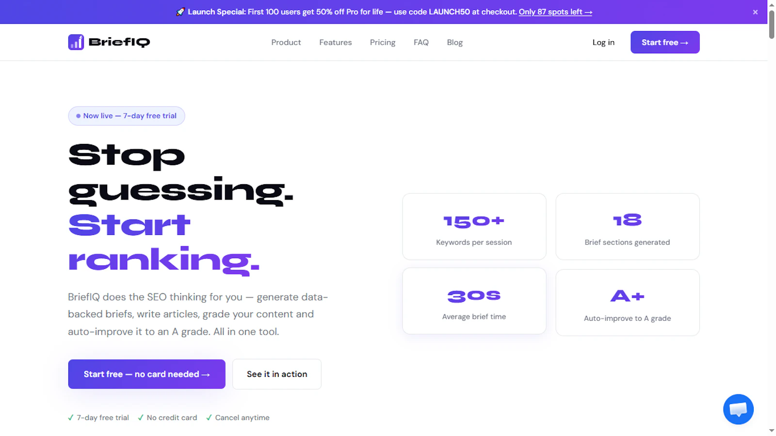BriefIQ — Stop Guessing. Start Ranking. screenshot 4
