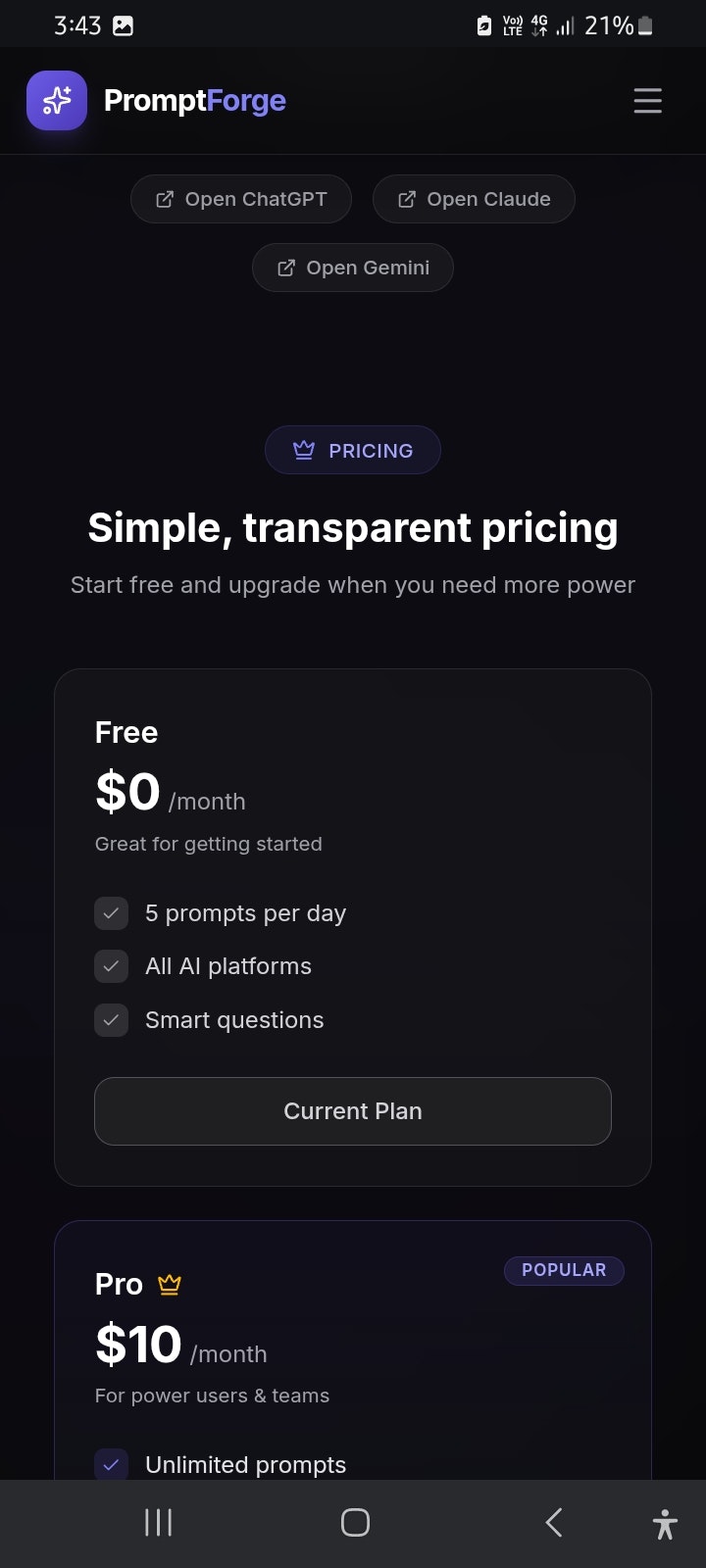 PromptForge gallery image