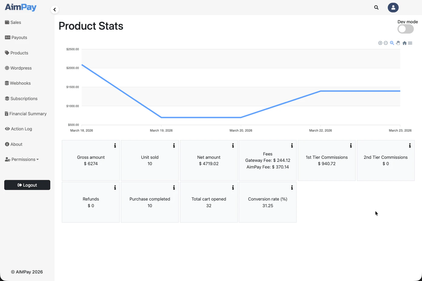 AimPay 대표 미리보기