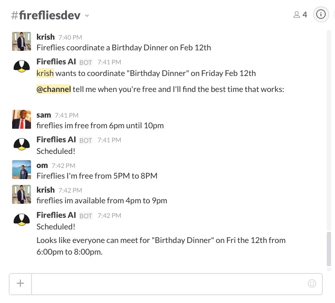Beta Facebook Chat Bot gallery image