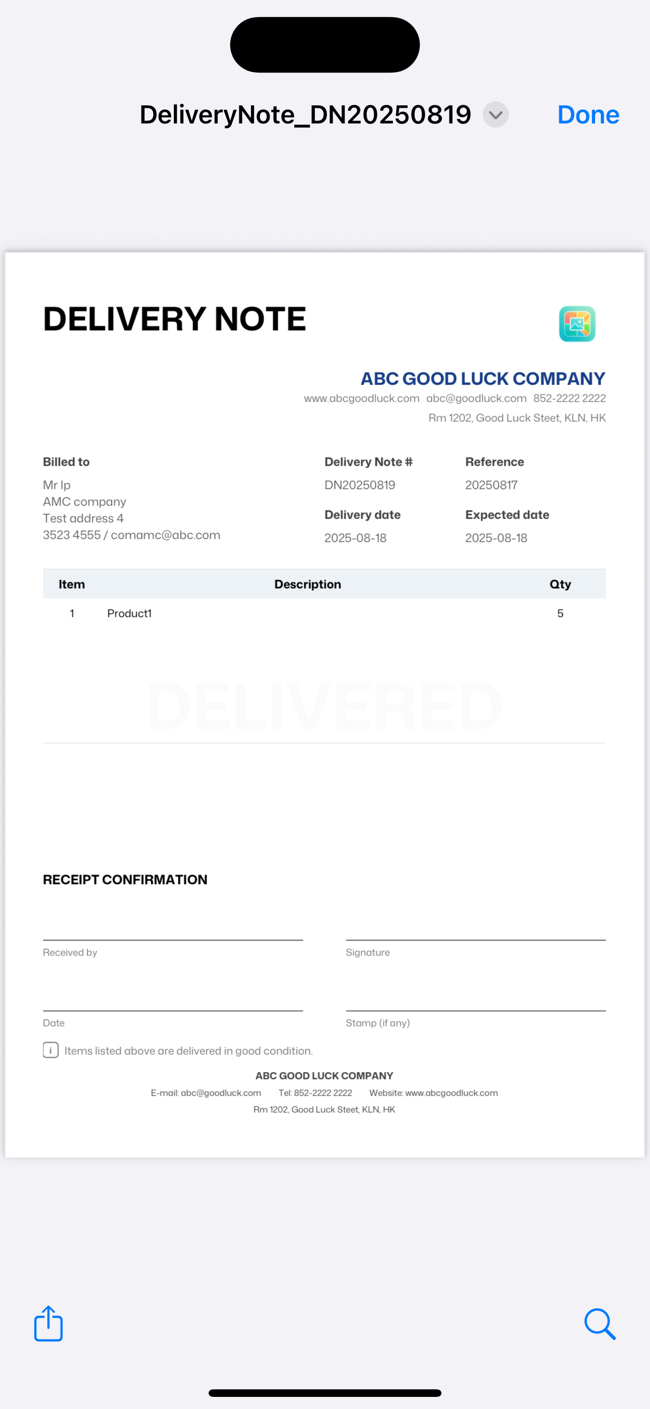 InvoiceEasy - InvoxEasy - Screenshot 4 showing product features and functionality