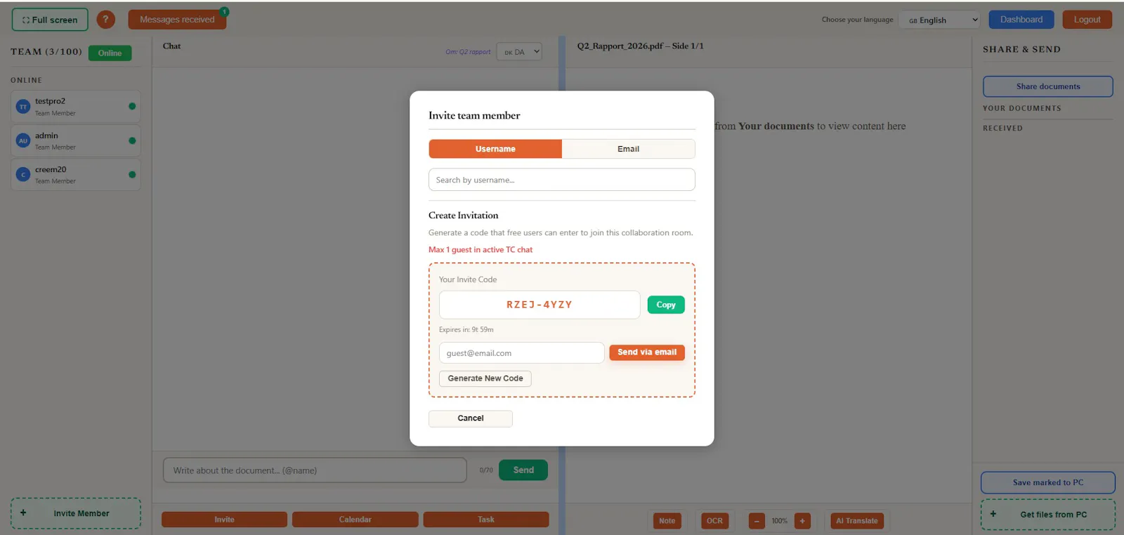 TeamGlot.com screenshot 8