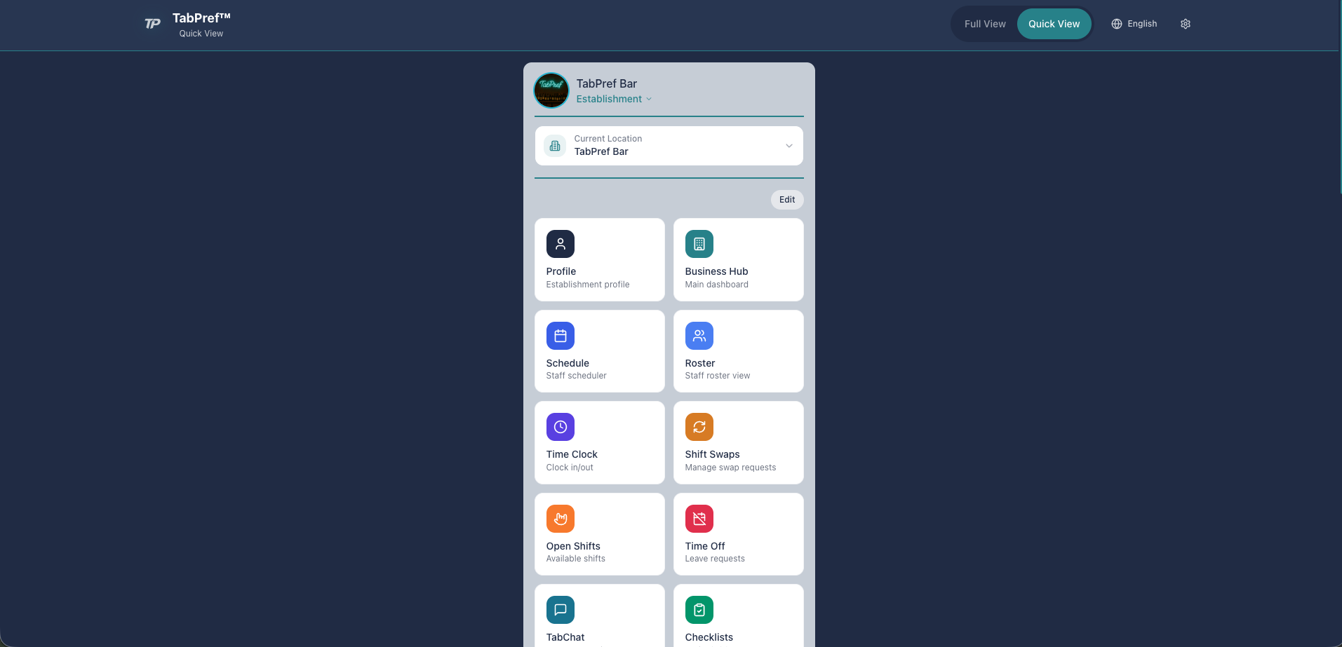 TabPref™ gallery image