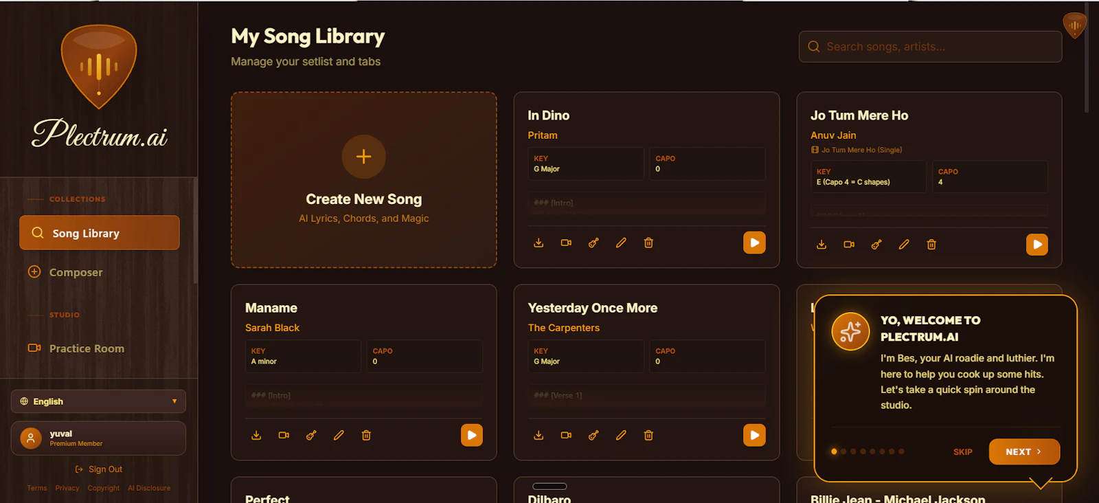 Plectrum screenshot 2
