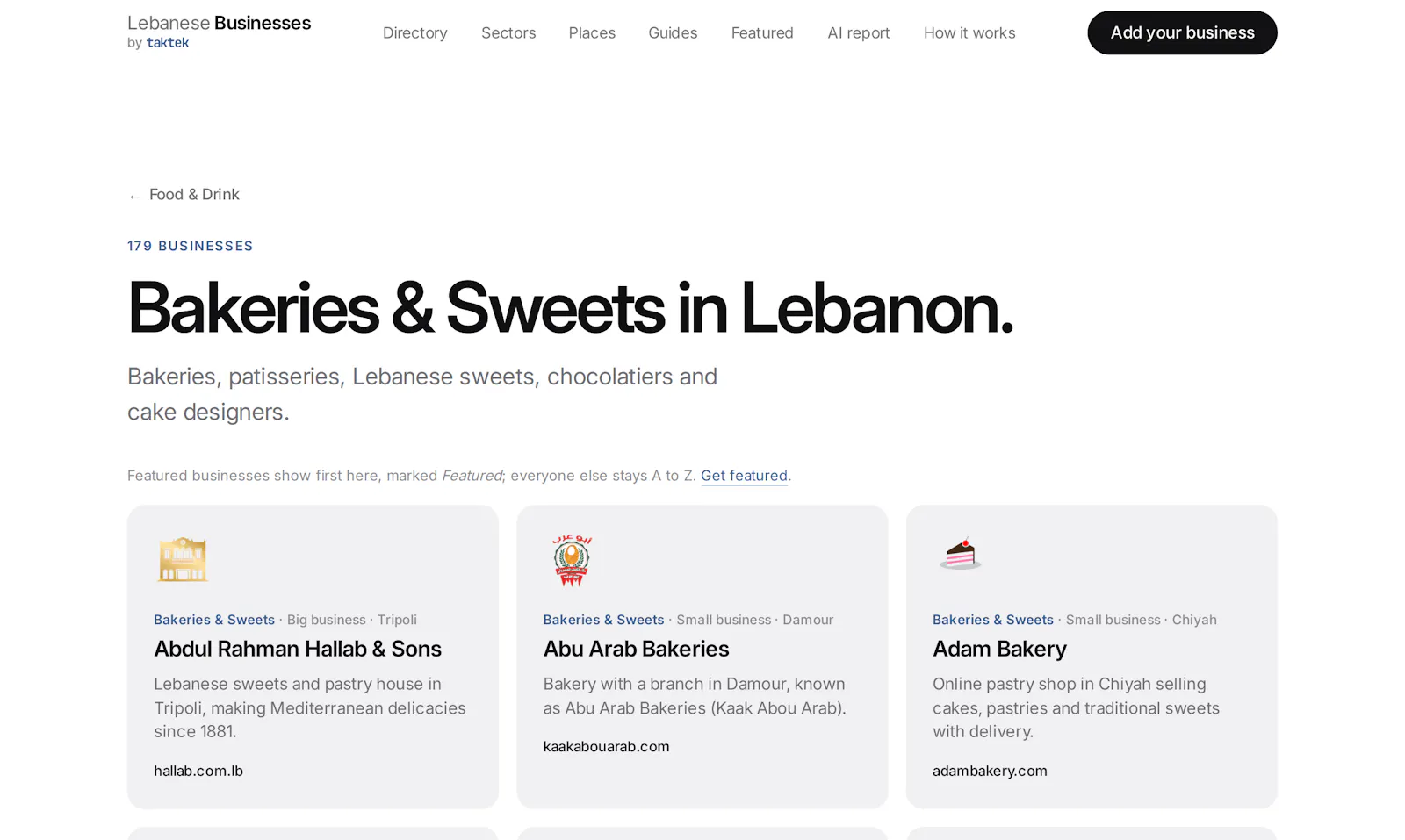 Lebanese Businesses screenshot 2