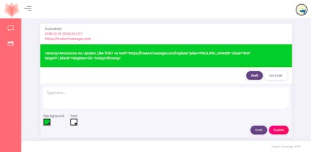 Maker Message gallery image