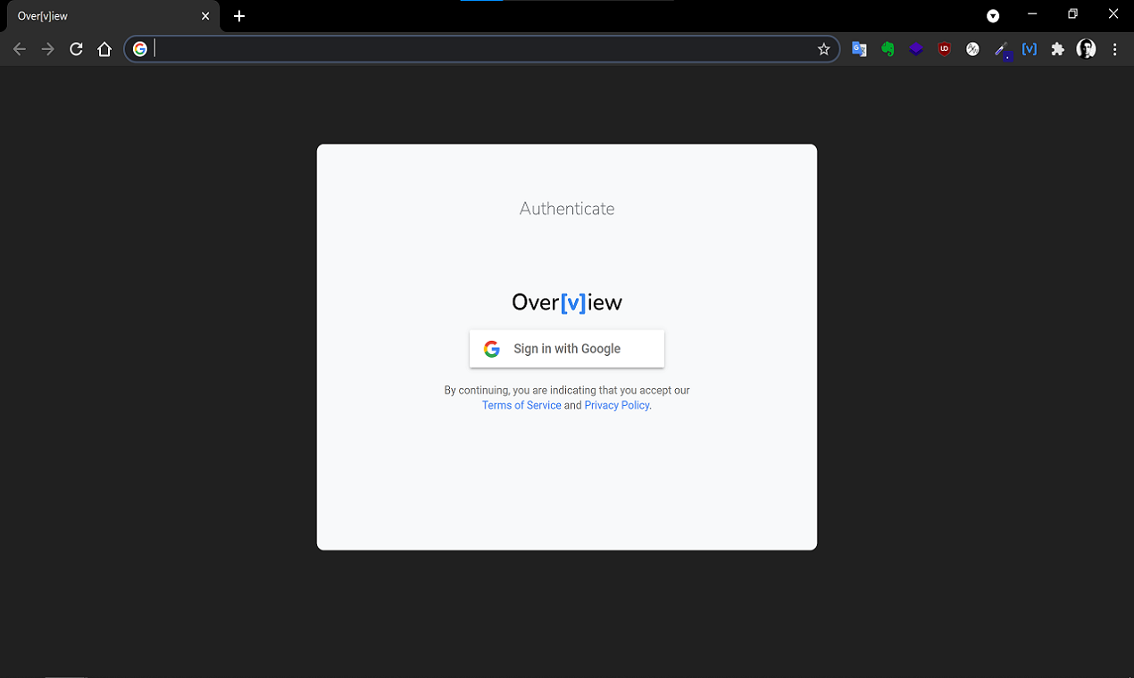 Over[v]iew gallery image