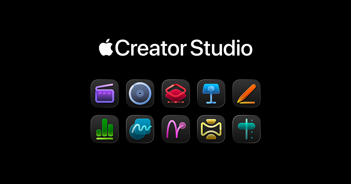 Apple Creator Studio gallery image