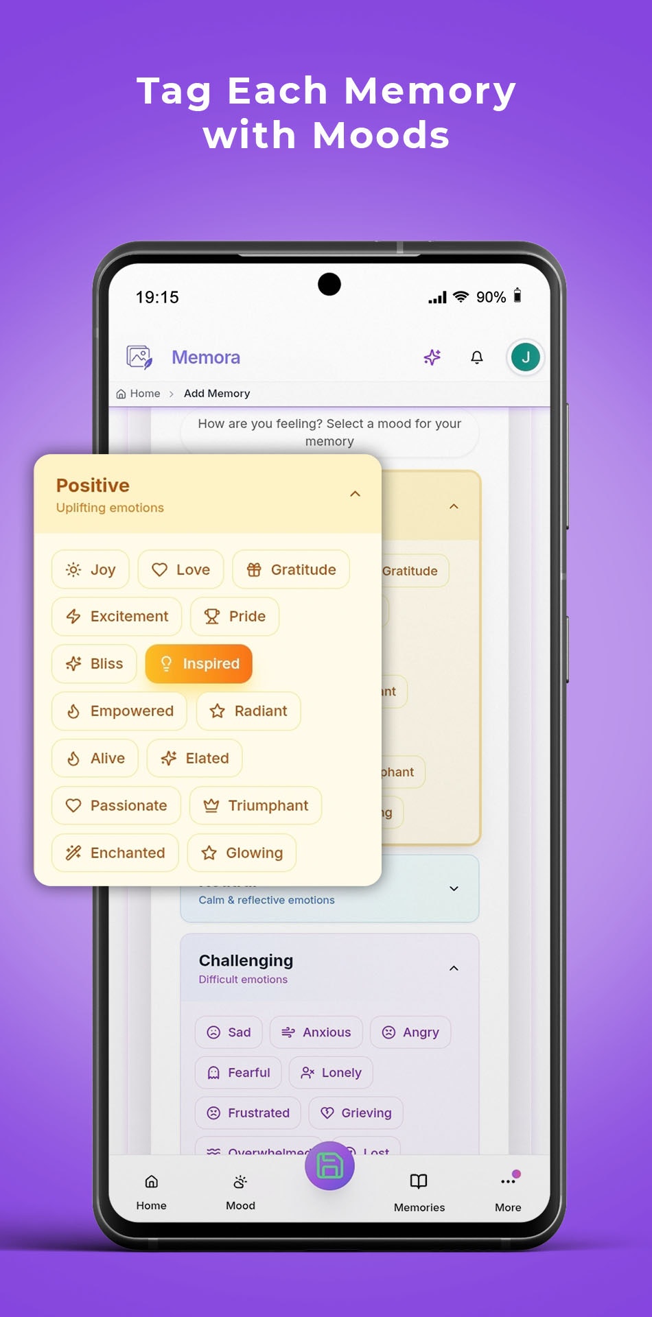 Memora - Screenshot 5 showing product features and functionality