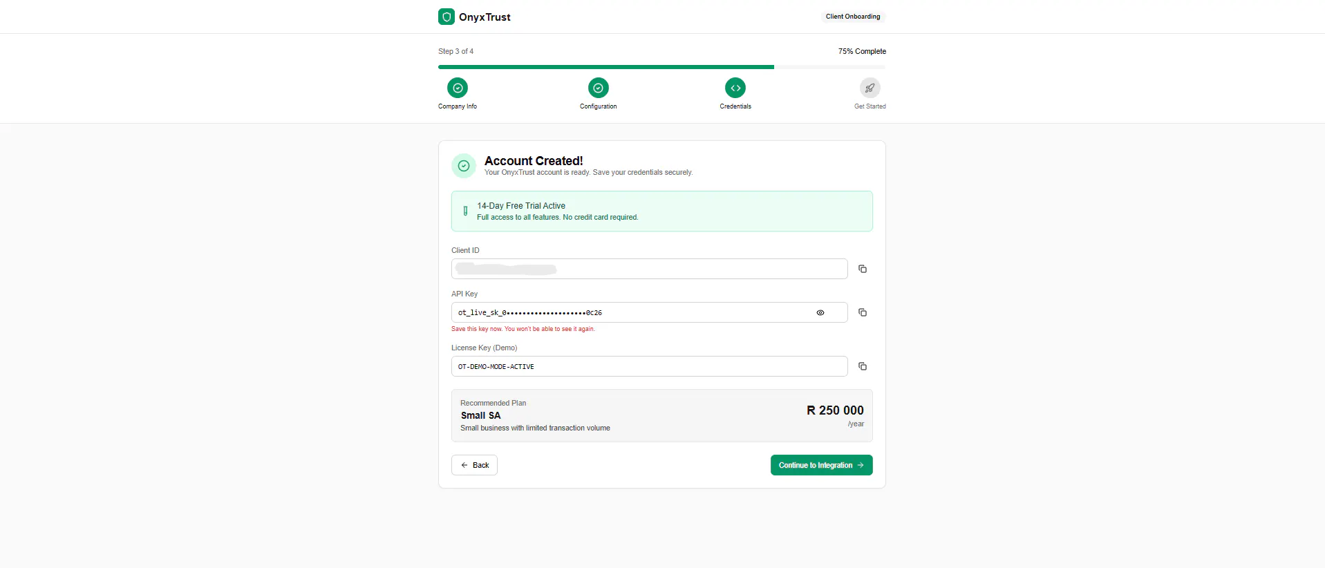 OnyxTrust Core gallery image