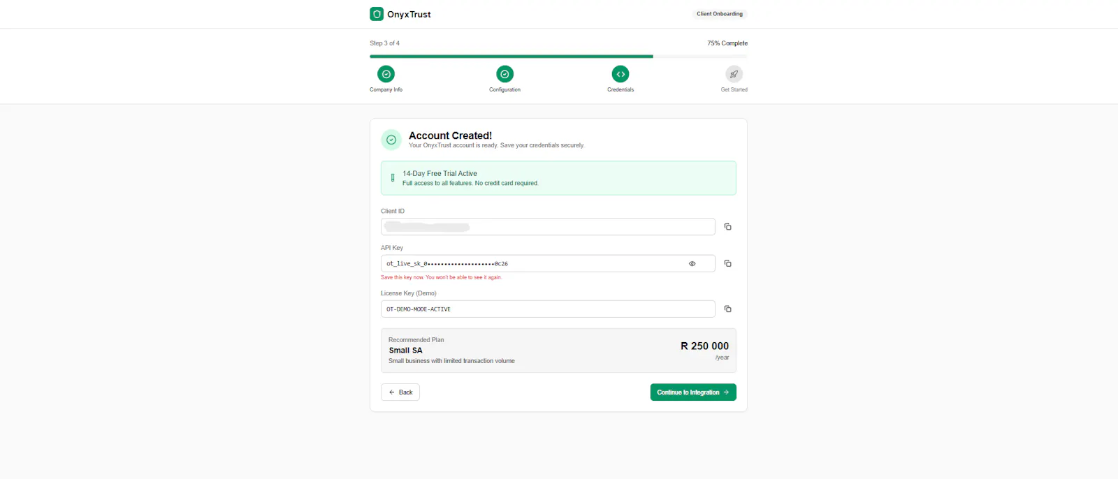 OnyxTrust Core screenshot 5