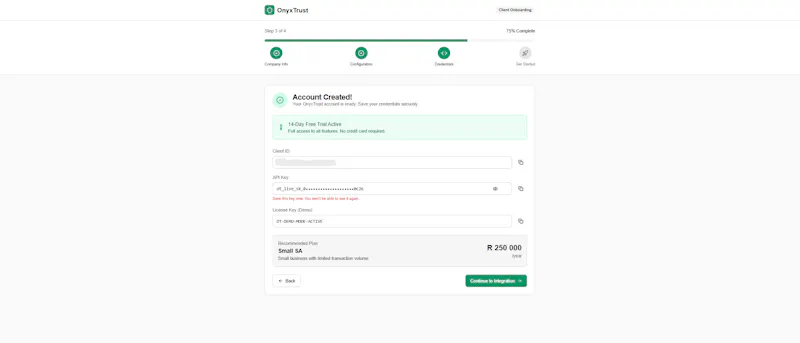 OnyxTrust Core screenshot 5