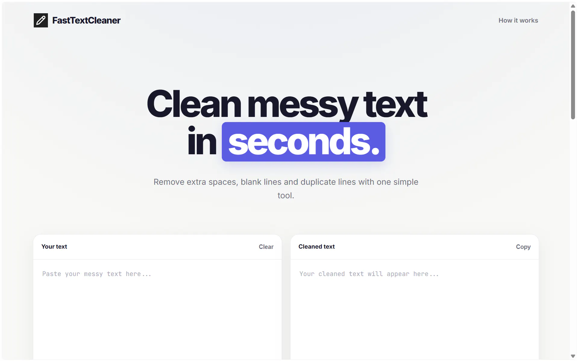 FastTextCleaner gallery image