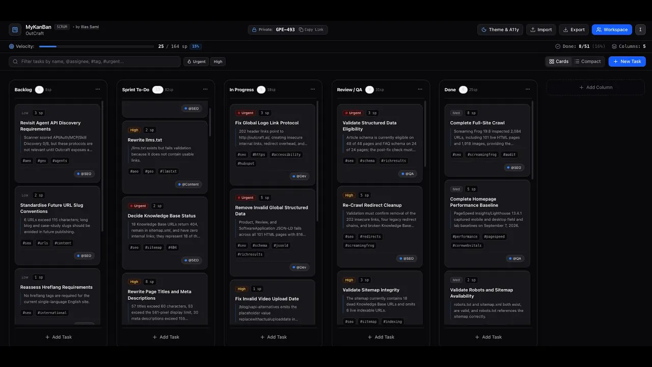 MyKanBan — Free Agile Scrum Engine gallery image