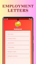 Job Letters Generator for Android gallery image