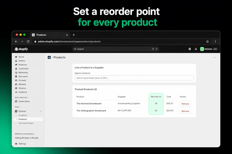 EZStock ‑ Inventory & Purchase Orders screenshot 4