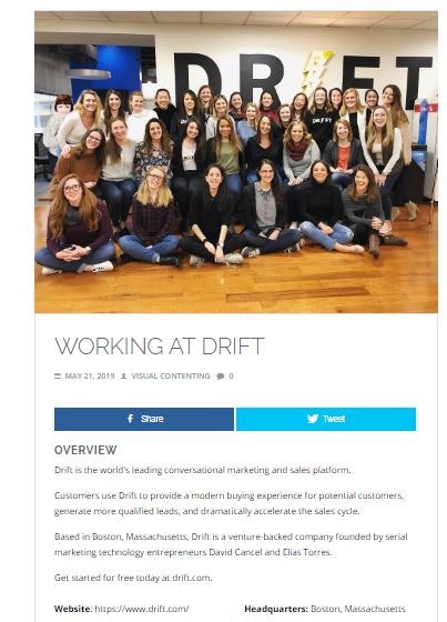 Visual Contenting Jobs gallery image