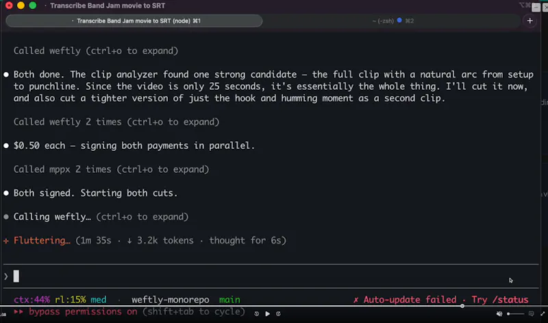 Weftly screenshot 4