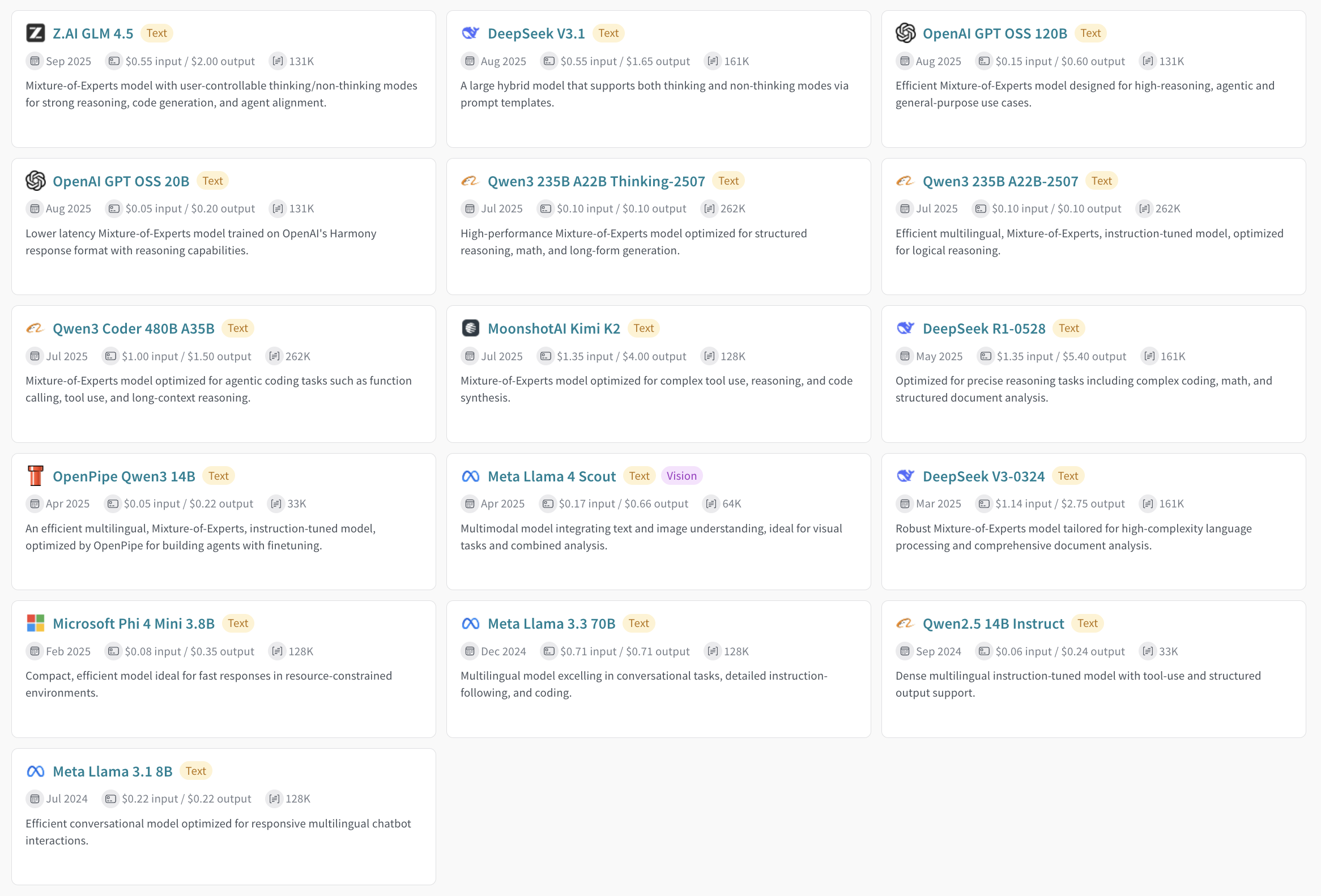 W&B Inference by Weights & Biases - Main screenshot showing features and interface
