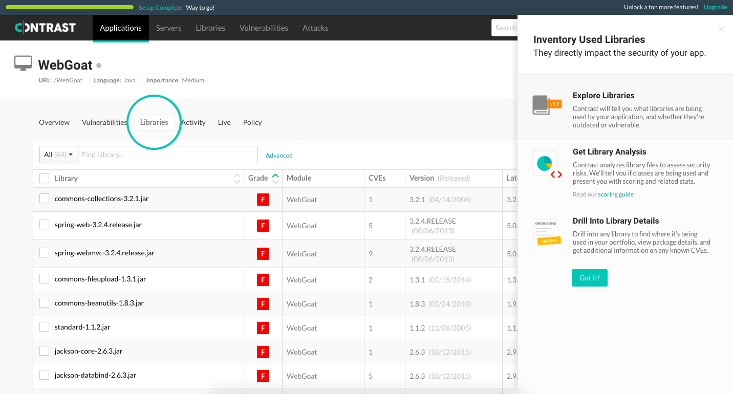 Contrast Security Community Edition gallery image