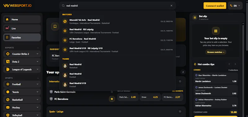 WebSport screenshot 5
