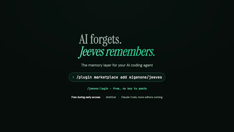 Draft0 — Jeeves screenshot 2