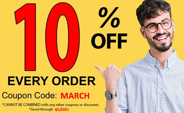 10% OFF Every Order