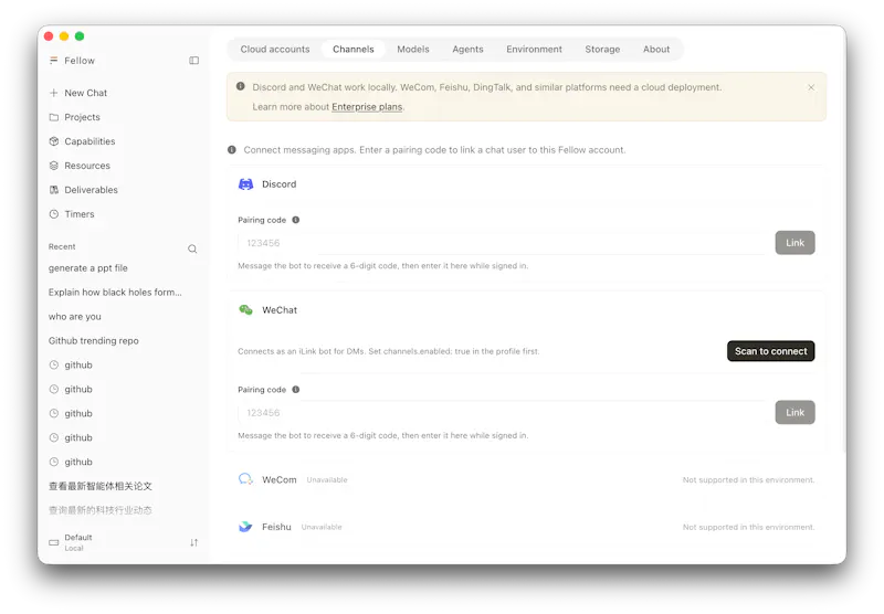 Fellow screenshot 2