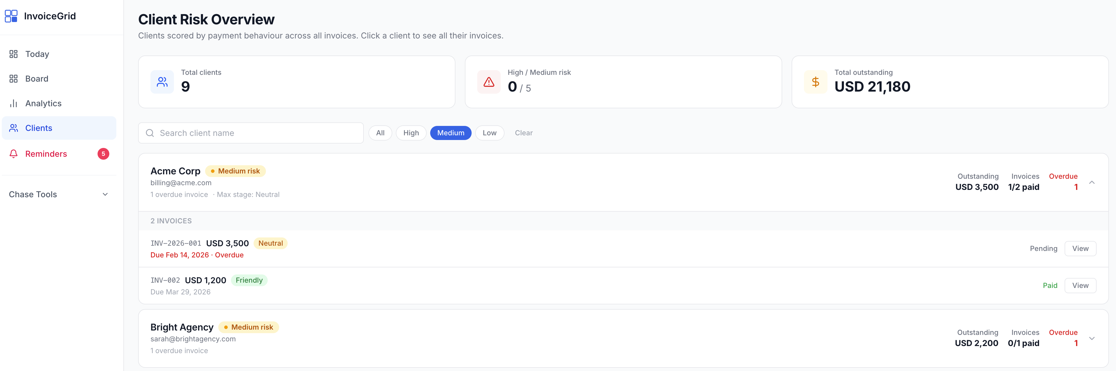 InvoiceGrid gallery image