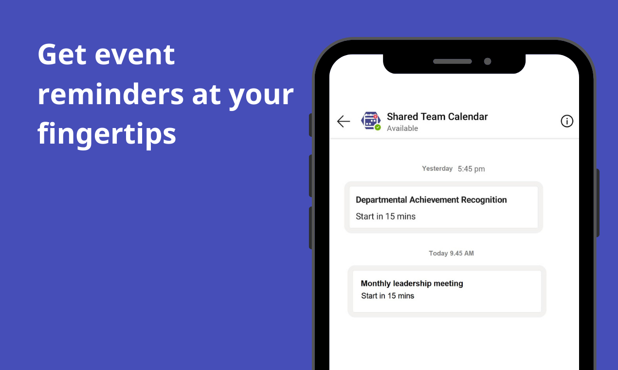 Shared Team Calendar media 4