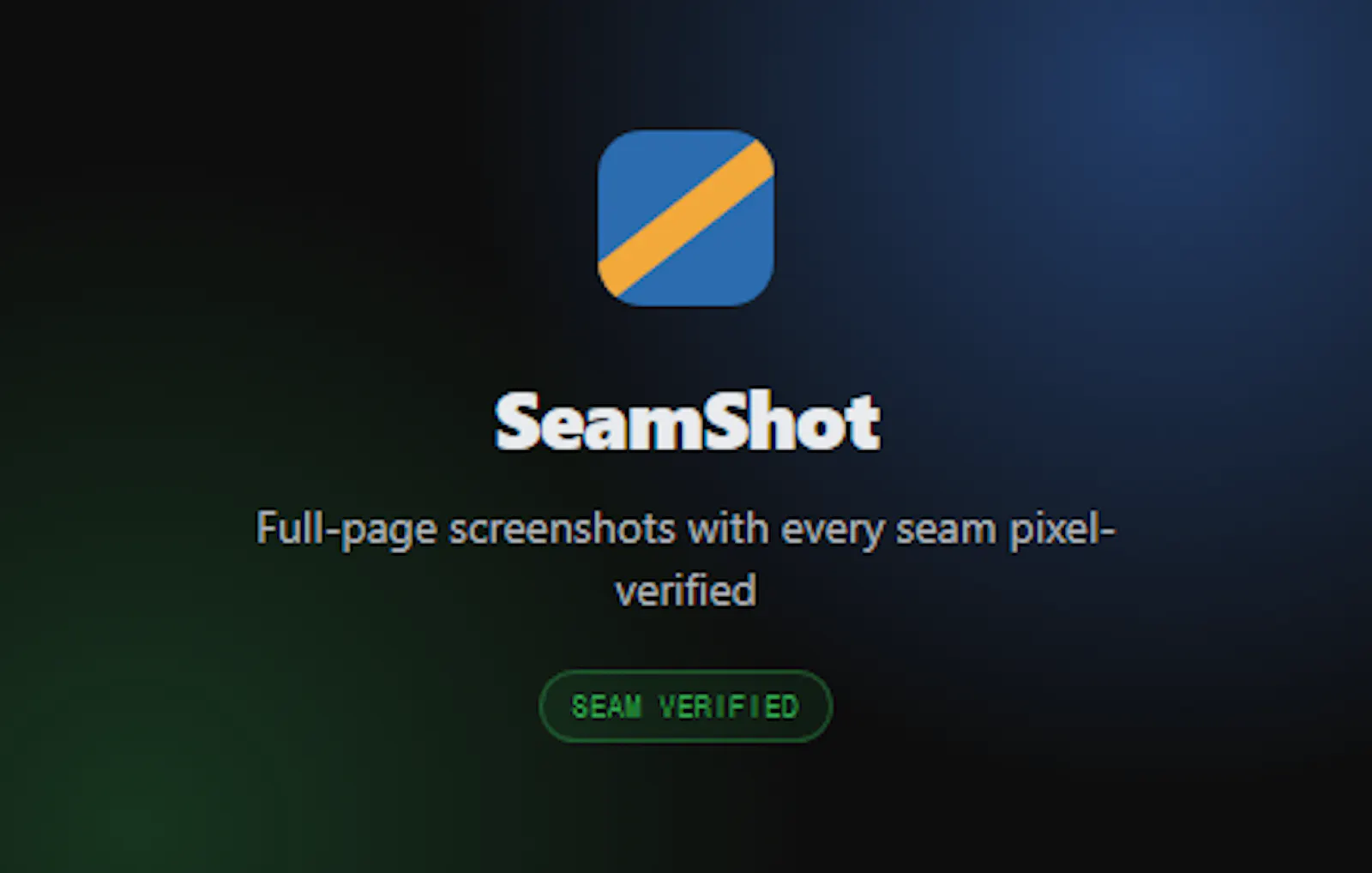 SeamShot screenshot 1
