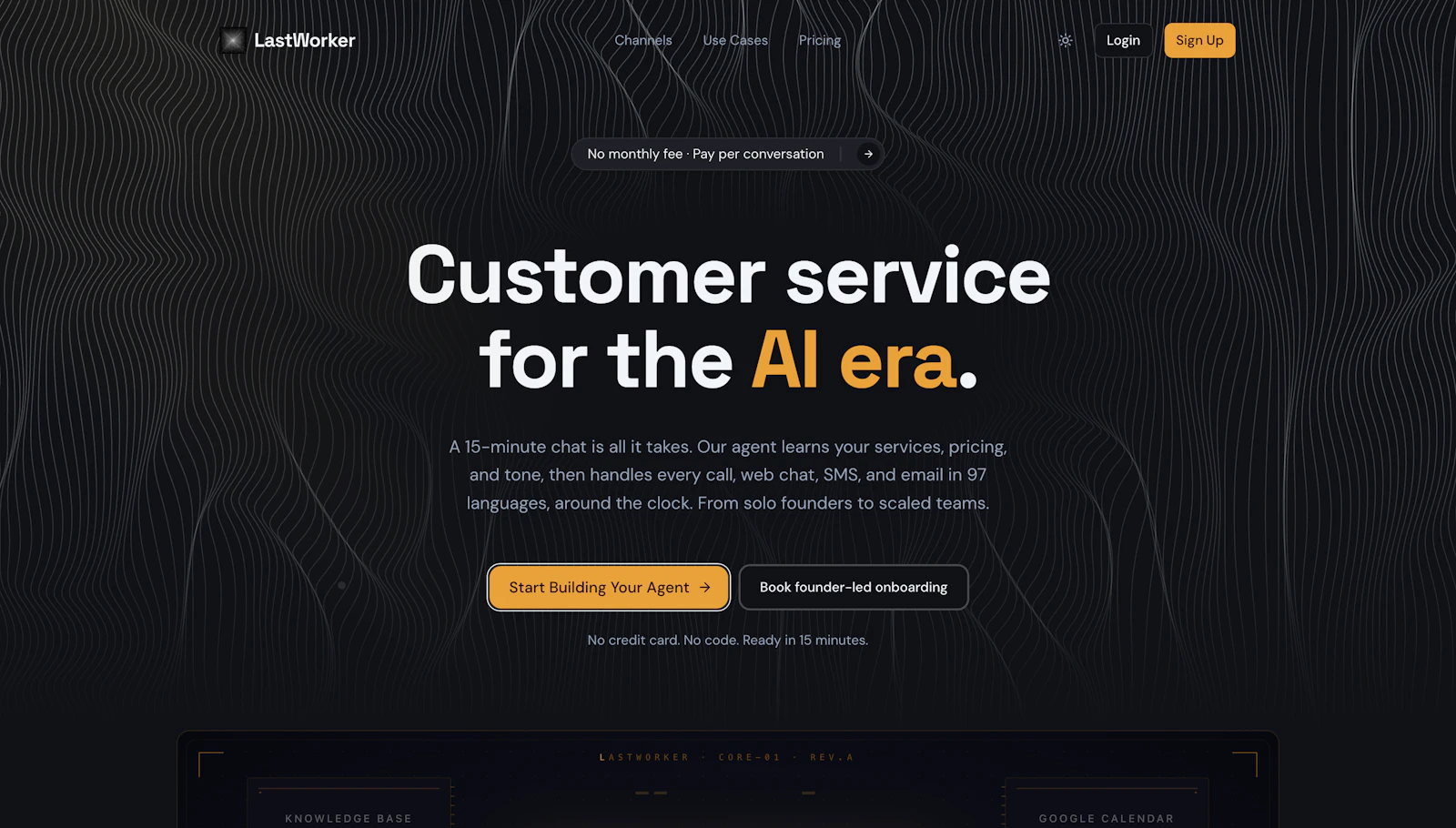 LastWorker screenshot 2
