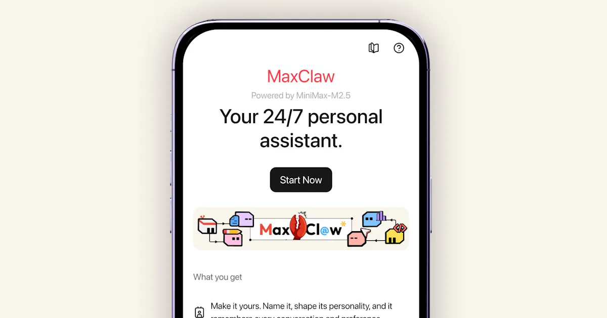 Maxclaw on Mobile