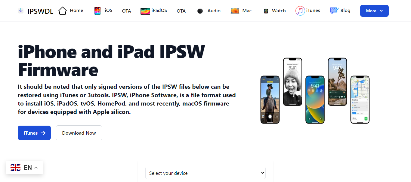 Mídia 1 de Volume - Baixe o firmware iOS e iPados IPSW para o seu dispositivo