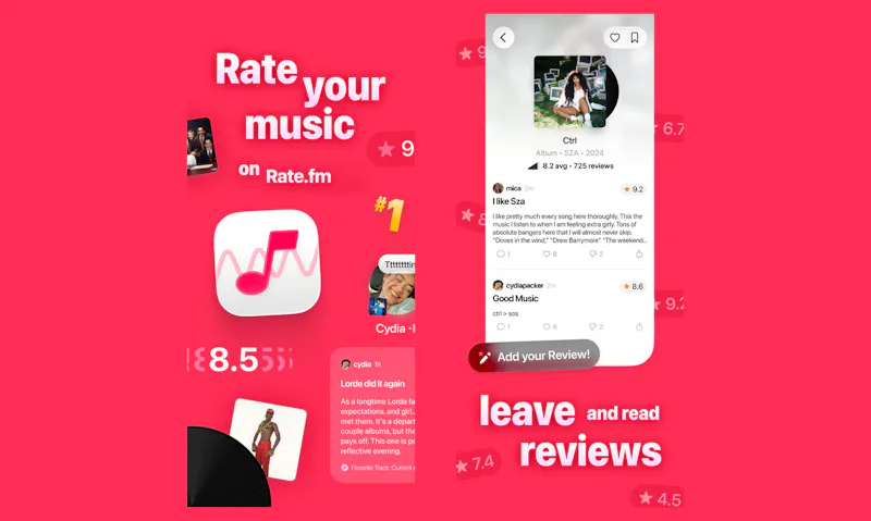 Rate.fm screenshot 2