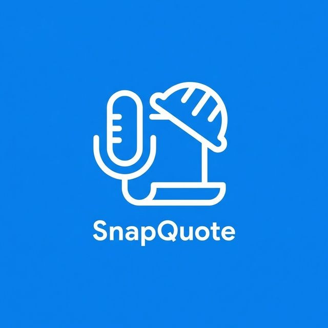 SnapQuote - Product Hunt launch logo and brand identity