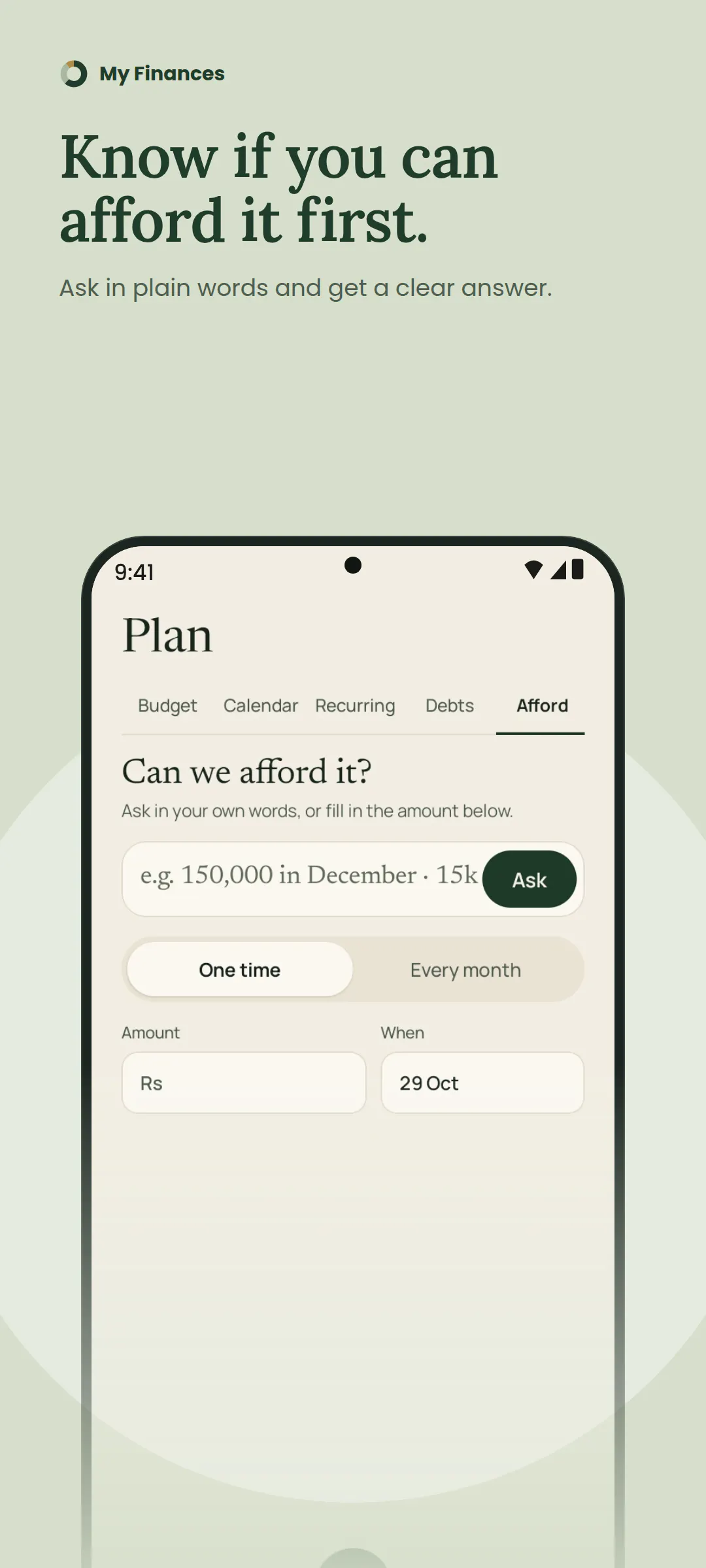 My Finances Tracker gallery image