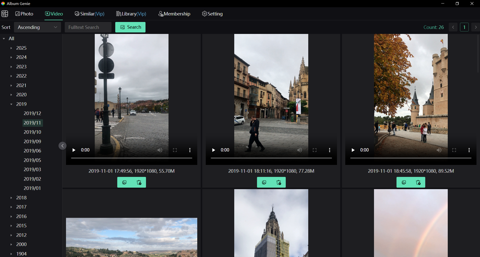 Photo Album Genie - Screenshot 2 showing product features and functionality