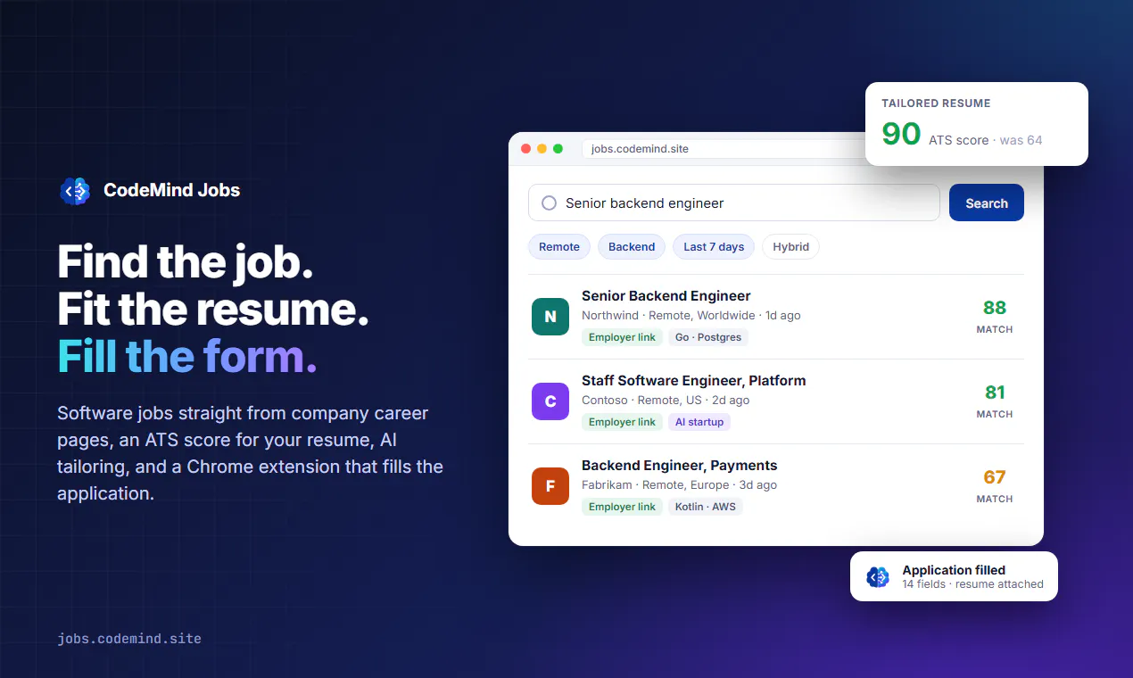 CodeMind Jobs gallery image