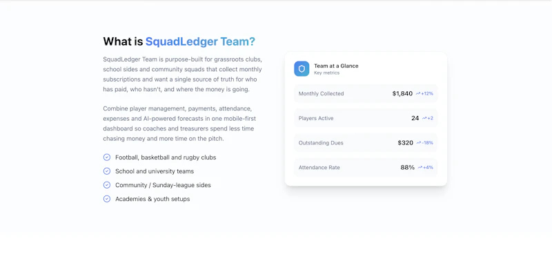 SquadLedger screenshot 4